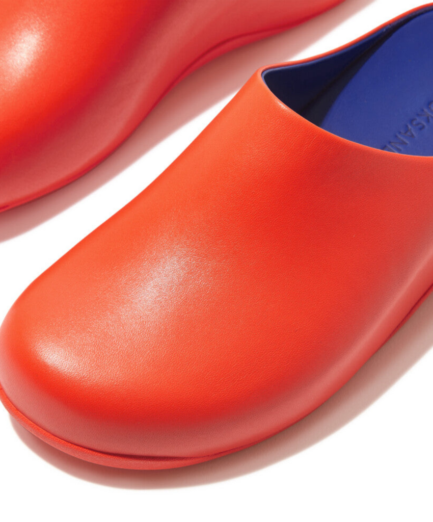 Fitflop Shuv x Roksanda Leather Clog Tangerine – Bstore
