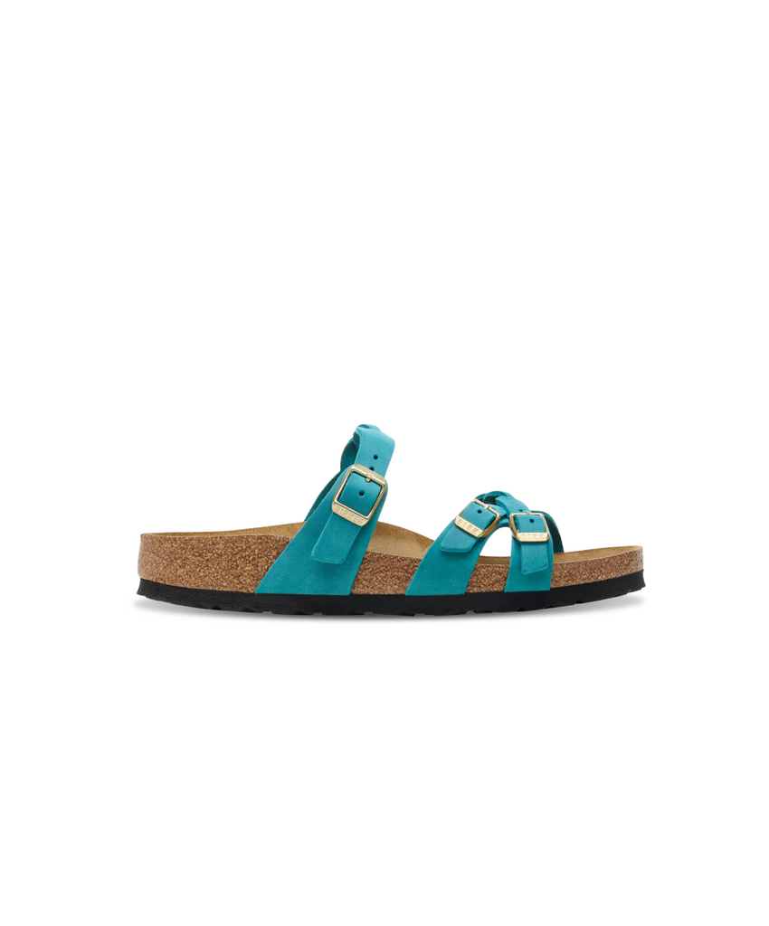 Birkenstock Franca Braided Oiled Leather Biscay Bay Sandals – Bstore