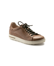 Birkenstock Bend Low Smooth Leather Tobacco Brown Sneakers