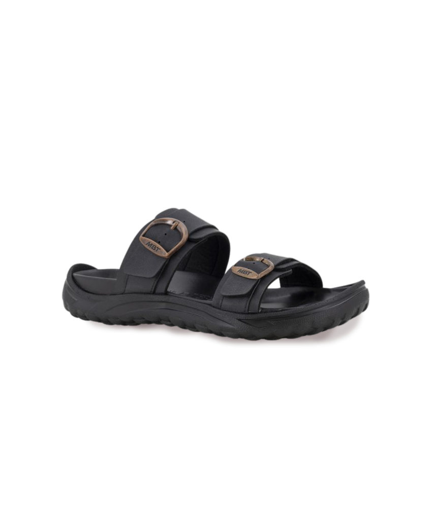 MBT Fuji II Black Black Mens Recovery Sandals