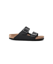 Birkenstock Arizona BirkiBuc/MicroFibre Black Vegan Sandals