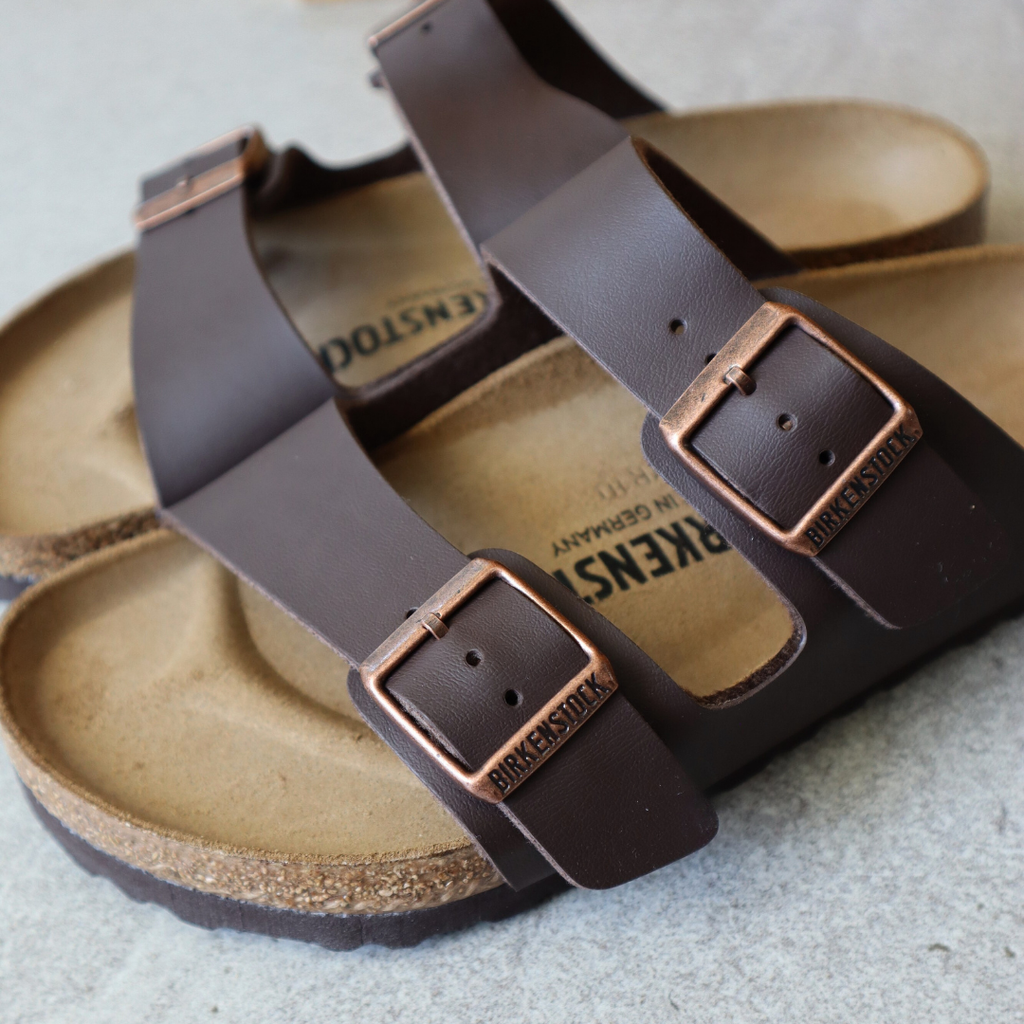 Birkenstock Arizona Birko-Flor Dark Brown Soft Footbed  display picture 3