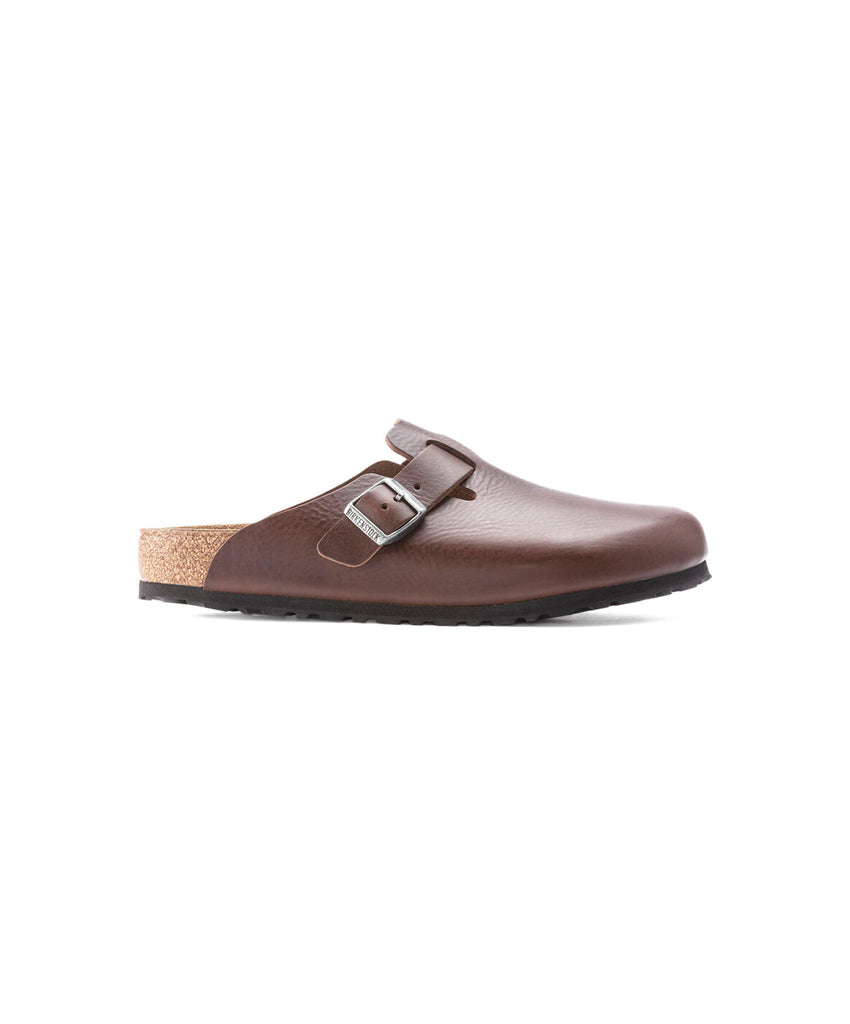 Birkenstock Boston Leather Vintage Wood Roast Clogs – Bstore