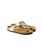 Birkenstock Gizeh Birko-Flor Gold Sandals