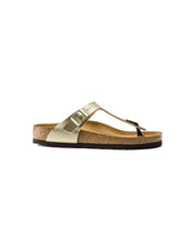 Birkenstock Gizeh Birko-Flor Gold Sandals
