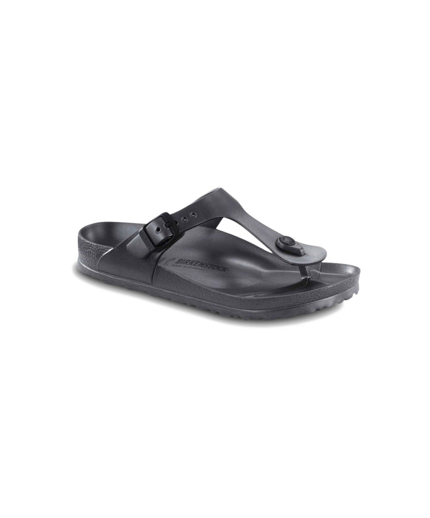 birkenstock gizeh metallic anthracite