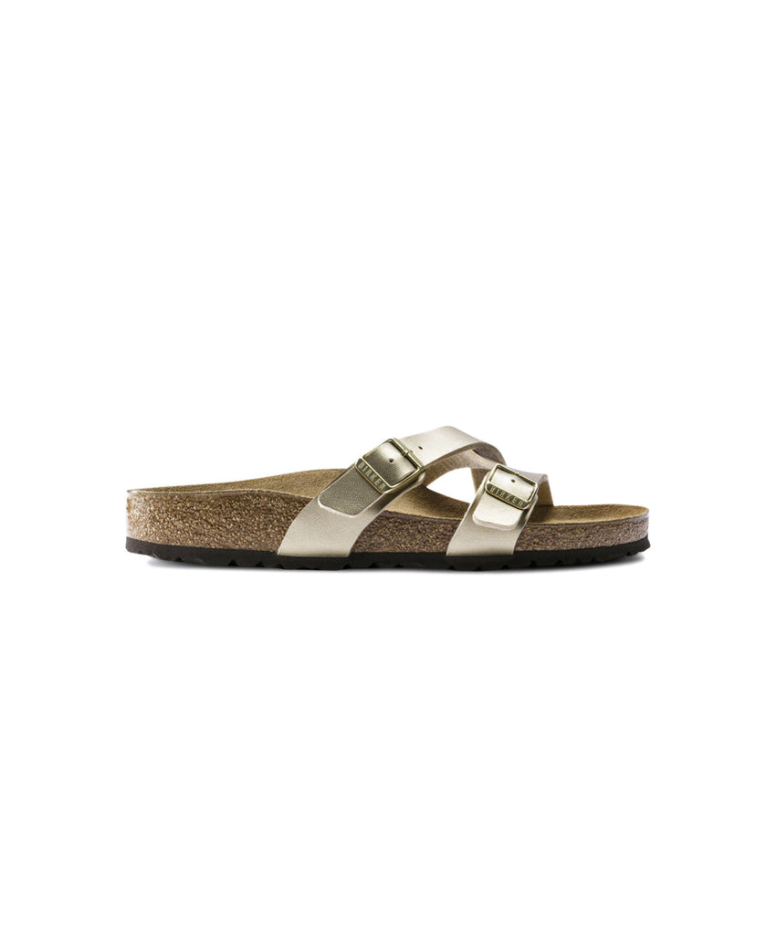 Birkenstock Yao Birko Flor Gold Sandals Free Shipping Bstore