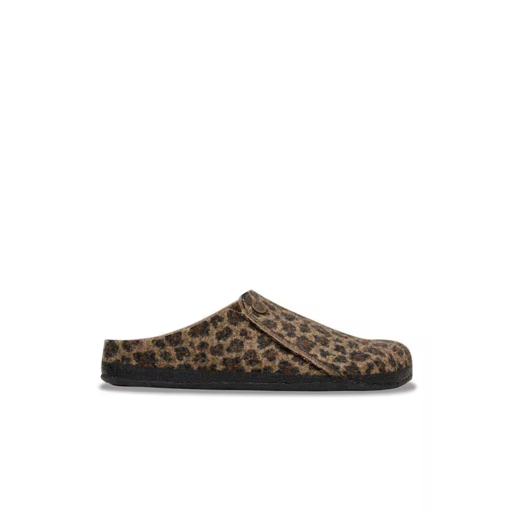 Birkenstock Zermatt Wool Felt Leo Toffee Melange Clogs – Bstore display picture 2