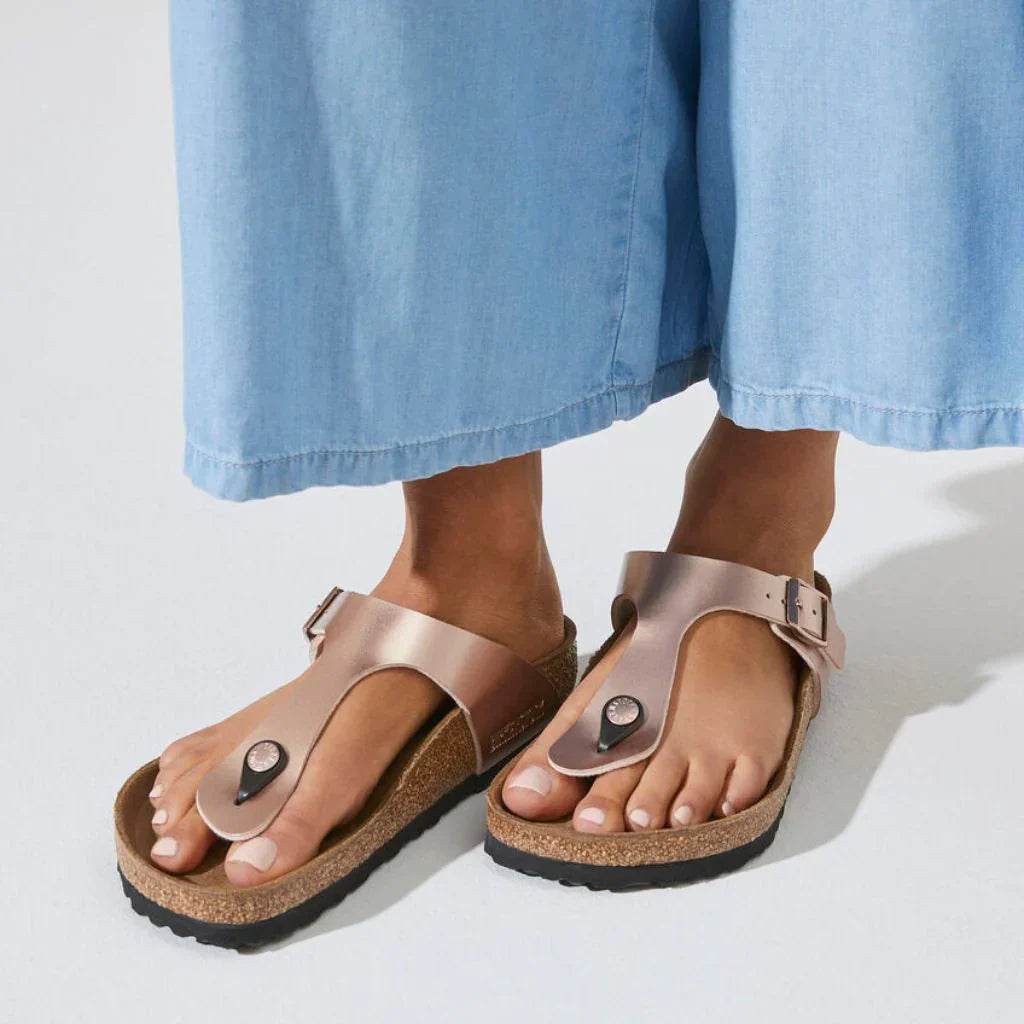 Gizeh Sandal Gizeh Rose Gold Birkenstock Gizeh Vegan Rose Paisley