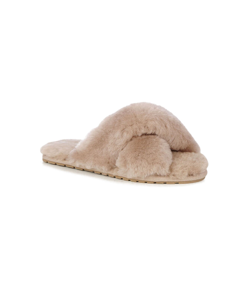 Ciabatte Emu Mayberry In Pelle Di Pecora Australiana: Il Massimo Del Comfort Lounge. Colore Marrone, Taglia 37. Soffici E Traspiranti.