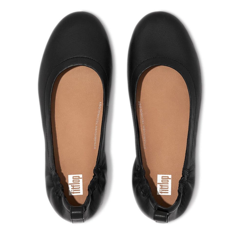 FitFlop Allegro Black Ballet Flats Free Shipping – Bstore
