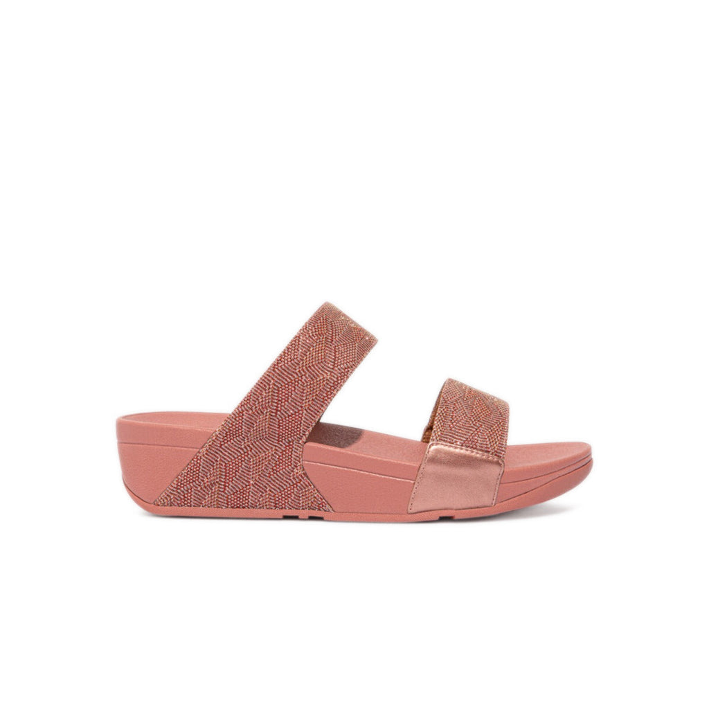 FitFlop Lulu Glitz Warm Rose Slides | Free Express Shipping Orders Over  $120 – Bstore
