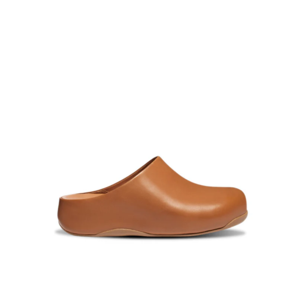 Fitflop Shuv Nubuck Clogs FitFlop Shuv Buckle-Strap Nubuck Clogs