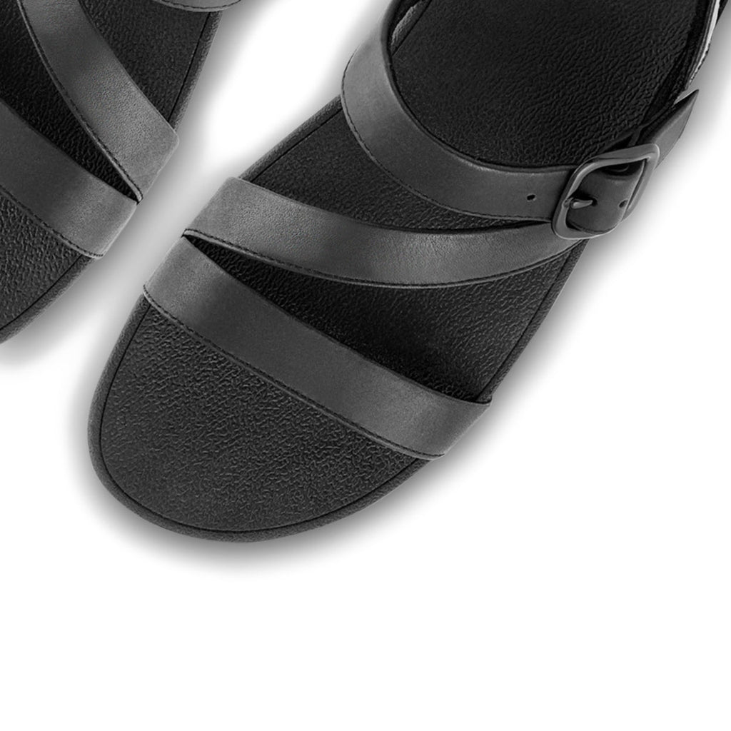 FitFlop The Skinny II Black Back-Strap Sandals | Free Express Shipping  Orders Over $120 – Bstore