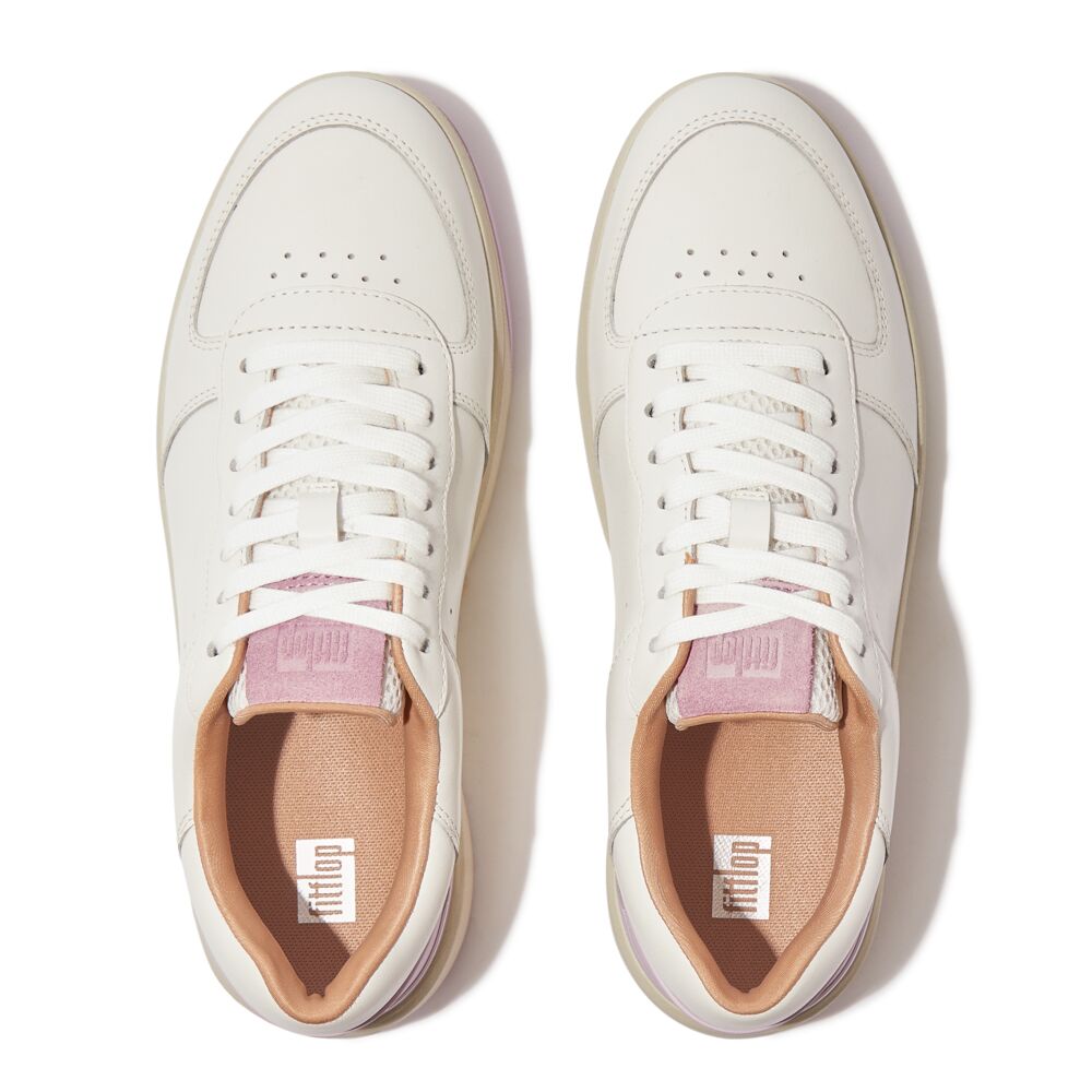 fitflop rally sneaker white