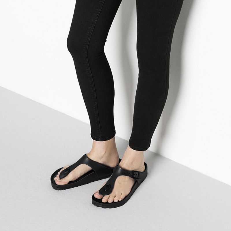 Birkenstock Gizeh EVA Black Sandals Free Shipping โ Bstore