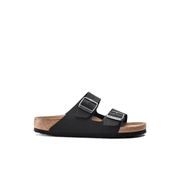 Birkenstock Arizona BirkiBuc/MicroFibre Black Vegan Sandals