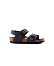 Birkenstock Kids New York BirkiBuc Navy Sandals