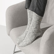 Birkenstock Cotton Slub Grey Socks