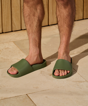 Archies Arch Support Olive (Khaki) Slides