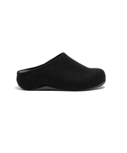 FitFlop Shuv Felt Clog Black Free Shipping Bstore