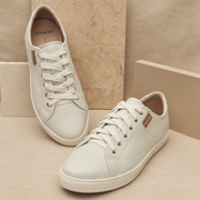 Frankie4 Nat III White Tumbled Sneaker