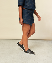 Frankie4 Nat III Black White Sneaker