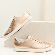 Frankie Nat III Punched Sneakers Rose Gold