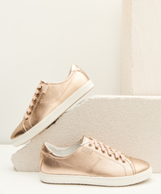 Frankie Nat III Punched Sneakers Rose Gold