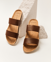 Frankie4 Maria III Slides Cognac