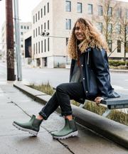 BOGS Holly Chelsea Womens Boots Green