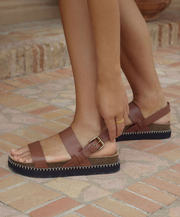 Frankie4 Hunter Rich Tan Sandals