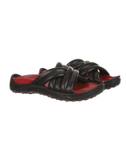 MBT Mio Black/Red Womens Recovery Slides