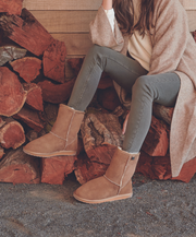 EMU Platinum Stinger Lo Chestnut Sheepskin Boots
