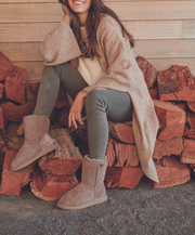 EMU Platinum Stinger Lo Mushroom Sheepskin Boots