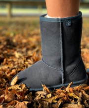 EMU Kids Wallaby Lo Charcoal Sheepskin Boots