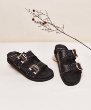 Frankie4 Deon Stud Black Slide