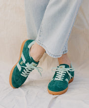 Goodsole 2001 Parallel Sneaker Green/Mint Suede