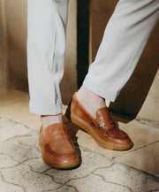 Ambitious Aktif Mens Loafer Cognac