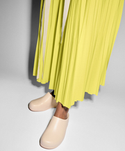 Fitflop Shuv x Roksanda Leather Clog Oyster Sand