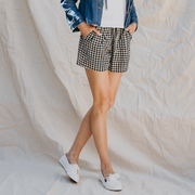 Frankie4 Sophie IV White Tumbled Flats