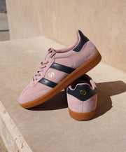 Goodsole 2001 Parallel Sneaker Pink/Navy Suede