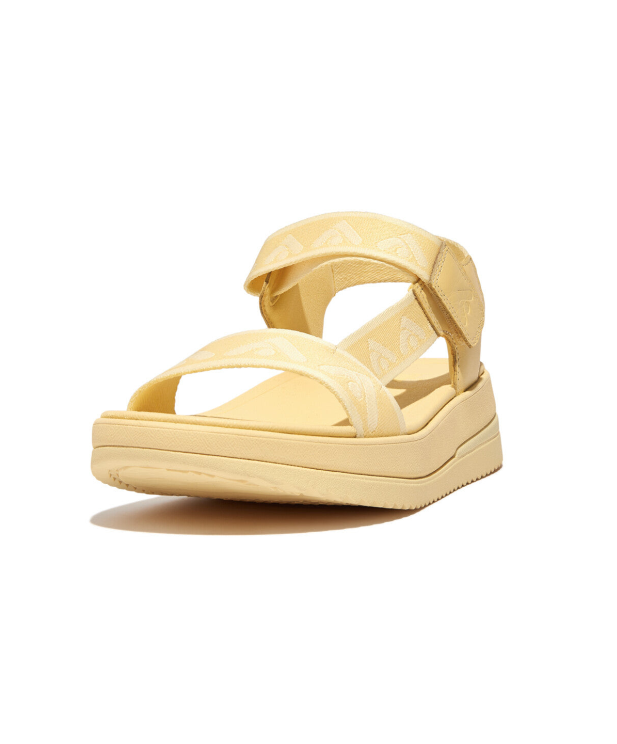 Womens Fitflop Fleur Mineral Yellow Sandals : FitflopSandals.co.uk