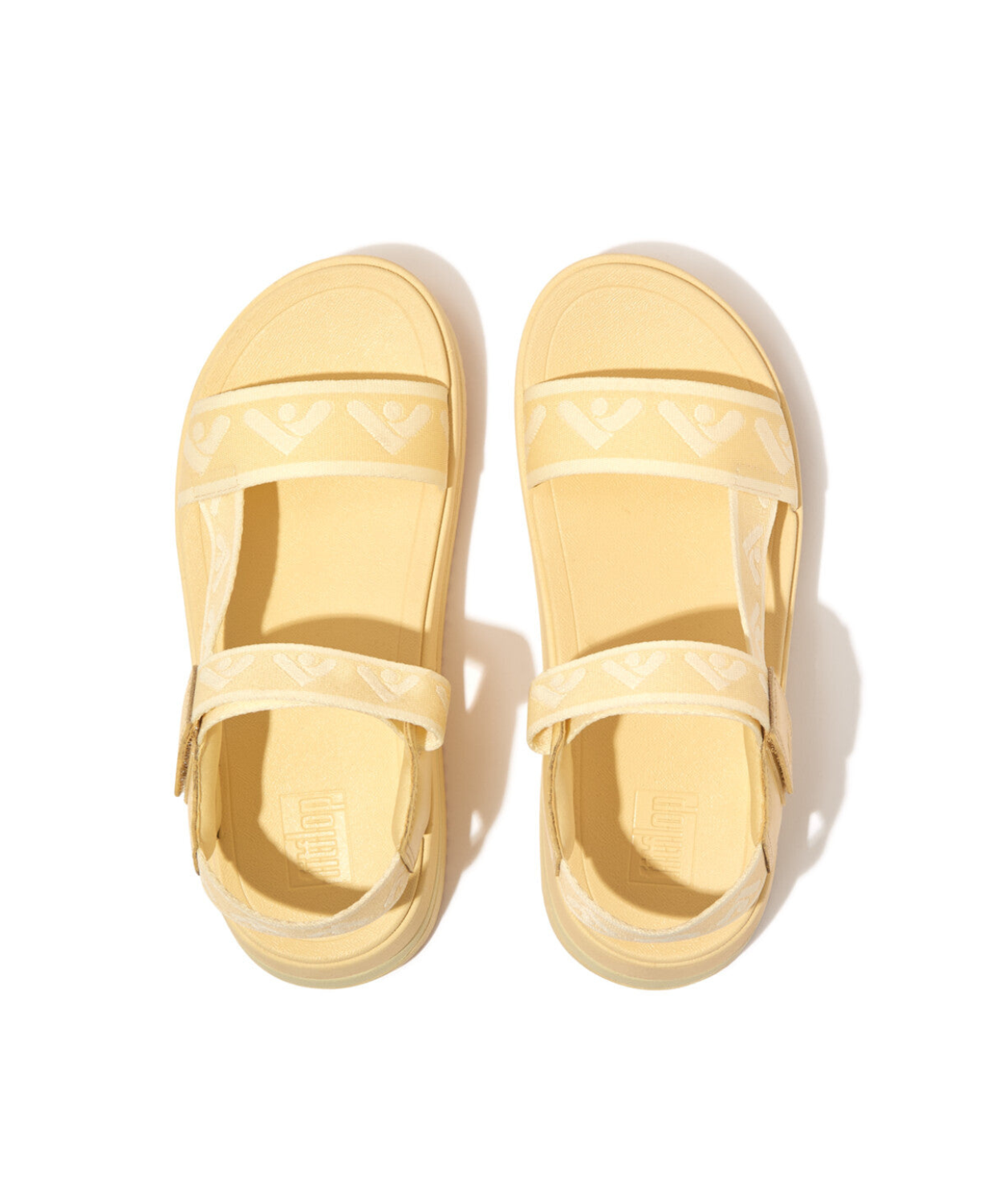 Fitflop Surff Webbing Back Strap Sandals Mellow Yellow