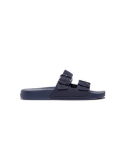 FitFlop iQushion Two Bar Buckle Slide Midnight Navy