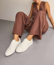 Frankie4 Jackie V White Tumbled Sneaker