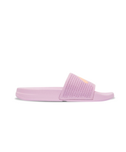 Fitflop iQushion Arrow Knit Slides Wild Lilac