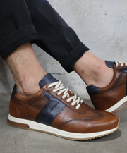 Ambitious Slow Mens Sneaker Cognac