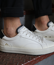 Ambitious Anopolis Lace up Mens Sneaker White Black