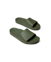 Archies Arch Support Khaki Slides
